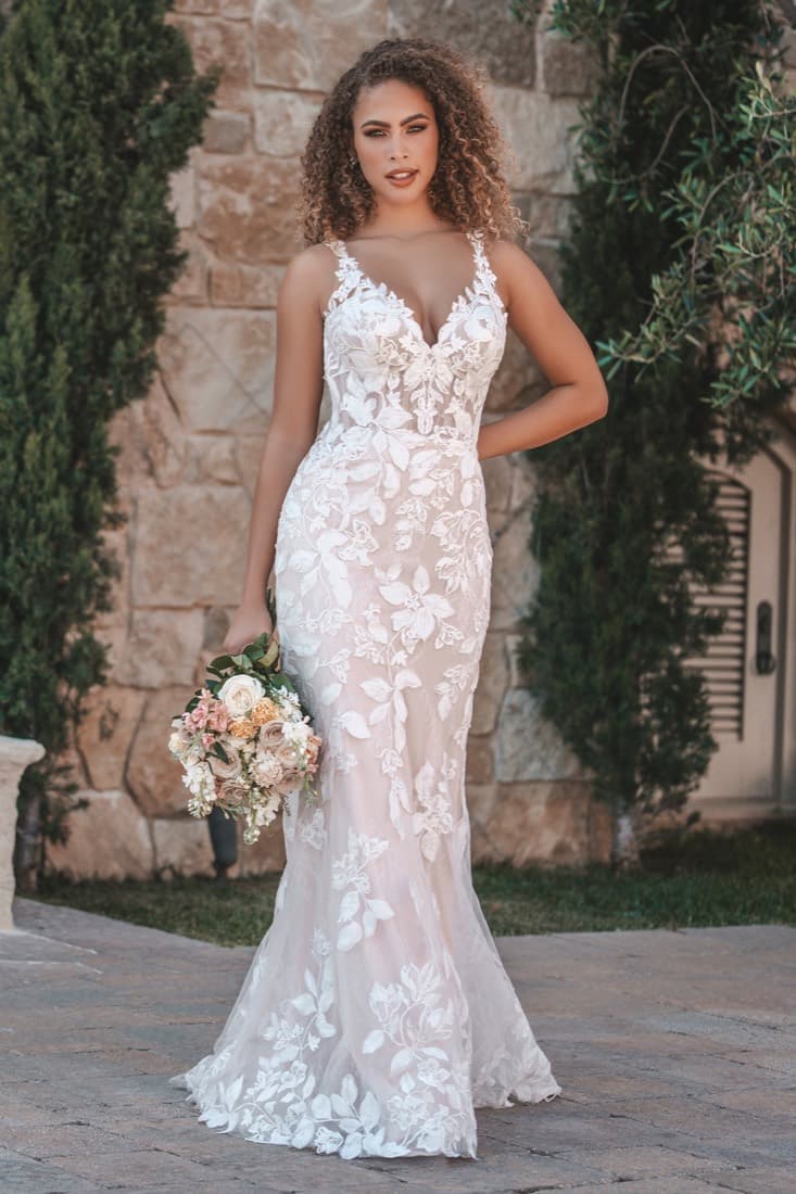 Vestido Allure de encaje