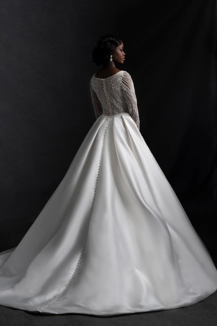 Espalda de vestido Allure Couture